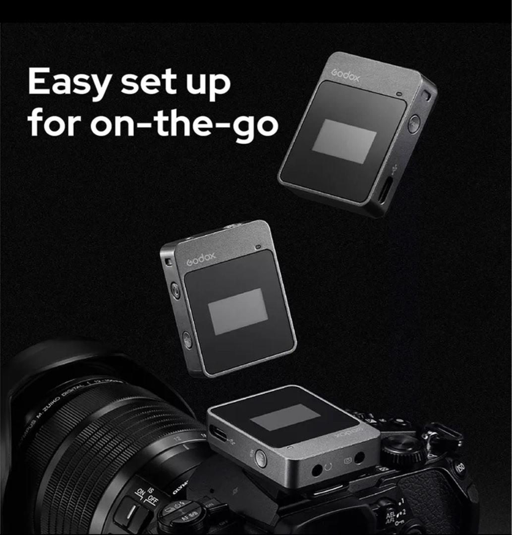 Godox Movelink M2 Wireless Microphones, Audio, Microphones on Carousell