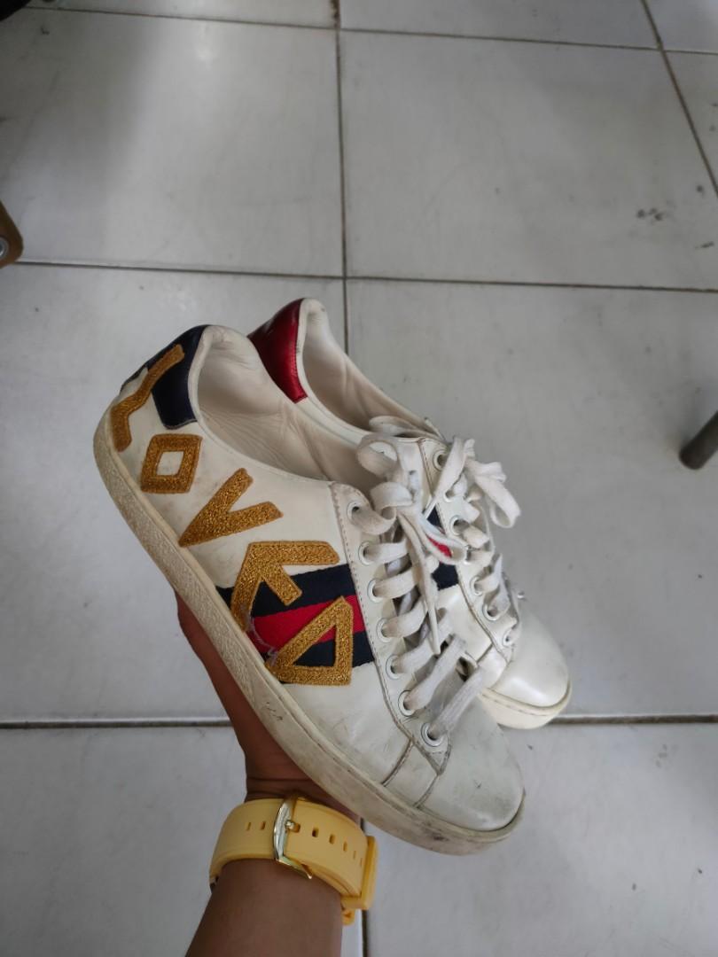 Gucci loved trainers discount