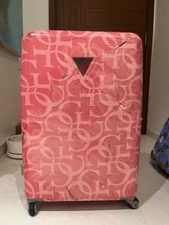 Guess on sale large suitcase
