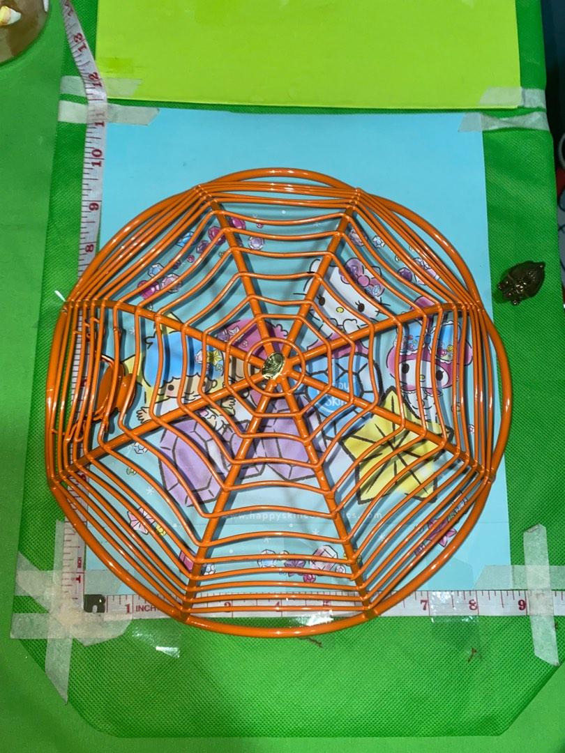 HALLOWEEN STASH / DECOR (Category: Storage Boxes & Baskets) located in Manila. Submitted by etcetera.mnl (Listing ID 1187808524, Image 2). Description: STURDY SOLID METAL CAN BE USED AS FRUIT BASKET.