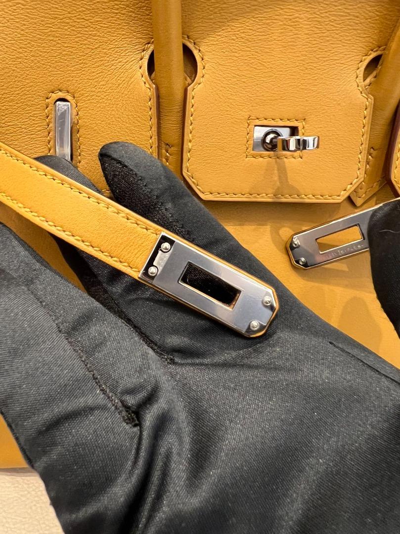 So nice bag 🖤 Birkin 25 touch Lizard 🦎 & togo leather PHW