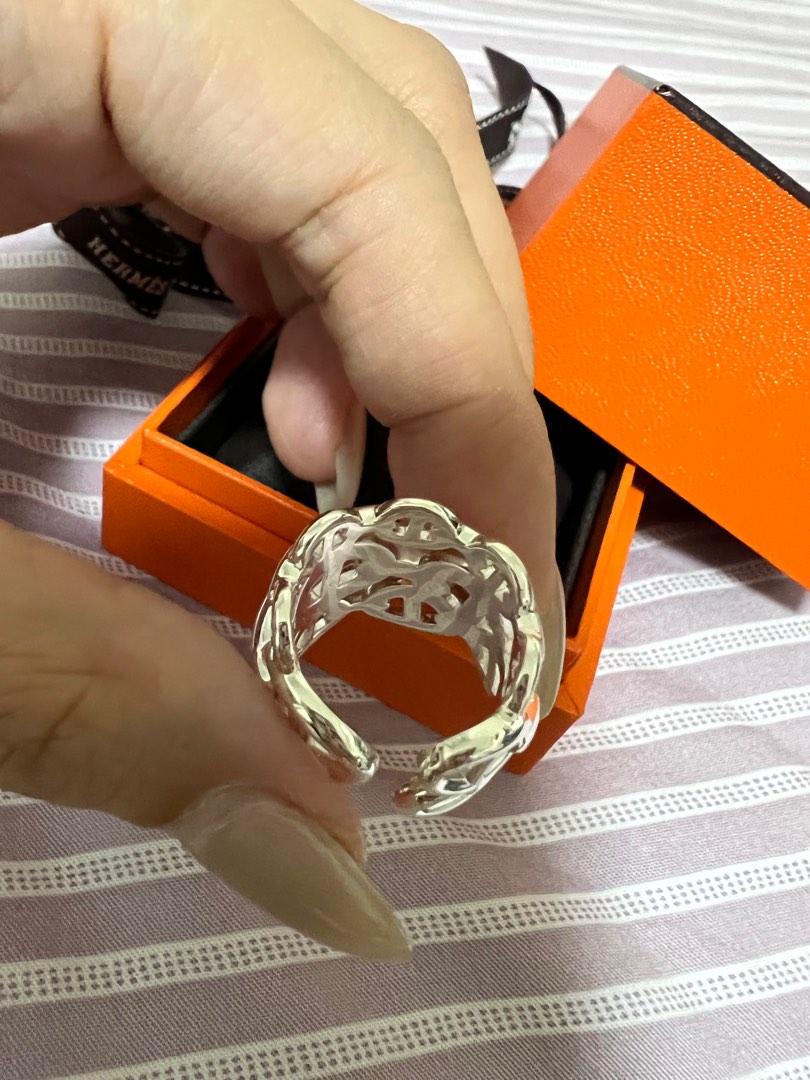 Hermes Chaine d'Ancre Scarf Ring