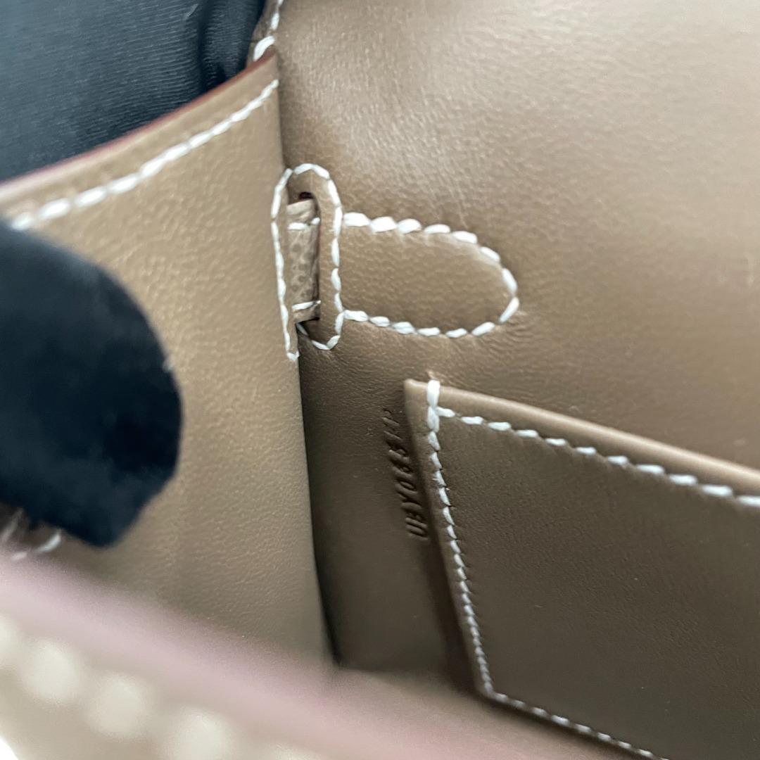 Bvprive on X: Hermès 18 Etoup Mini Kelly Pochette Epsom leather