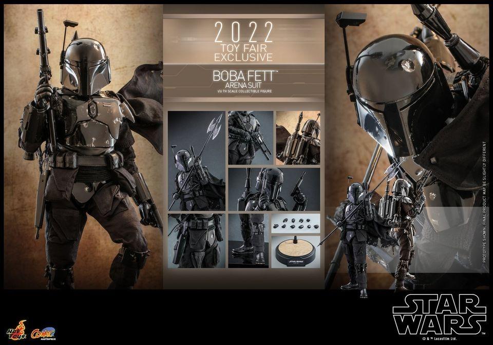 Hot Toys hottyos 1/6 CMS011黑波巴費特black boba fett(Arena Suit