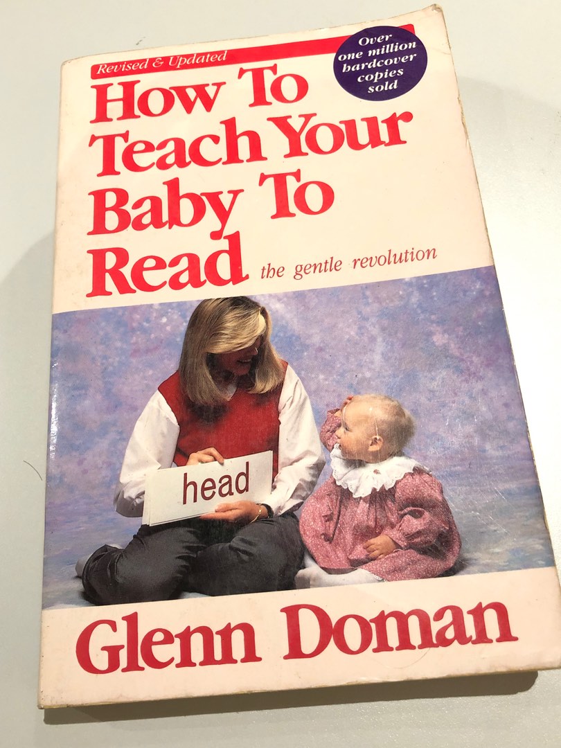How To Teach Your Baby To Read Book By Glenn Doman, Hobbies & Toys