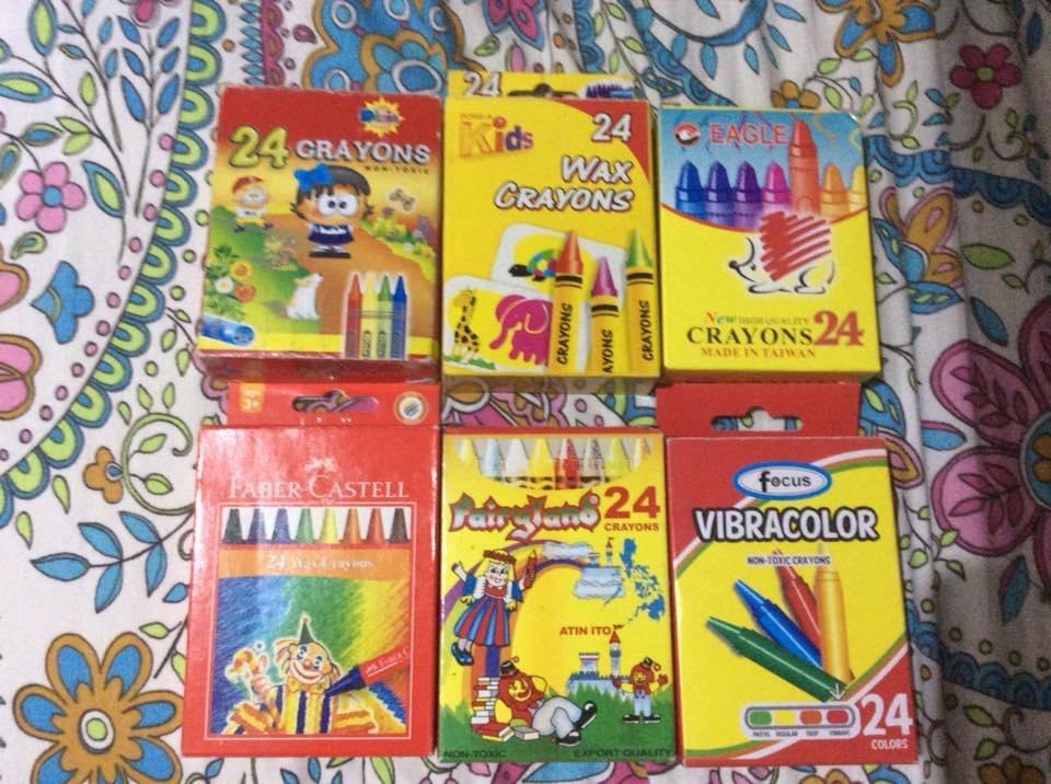 Huge Crayon Collection of 24s, Various Brands included, Hobbies & Toys