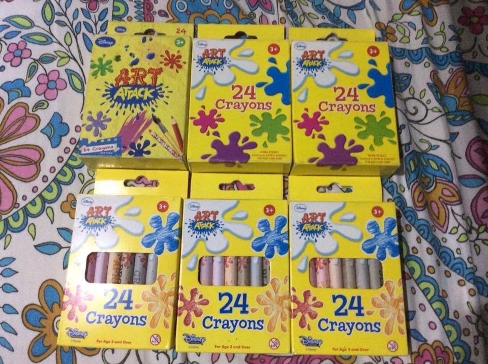 Huge Crayon Collection of 24s, Various Brands included, Hobbies & Toys
