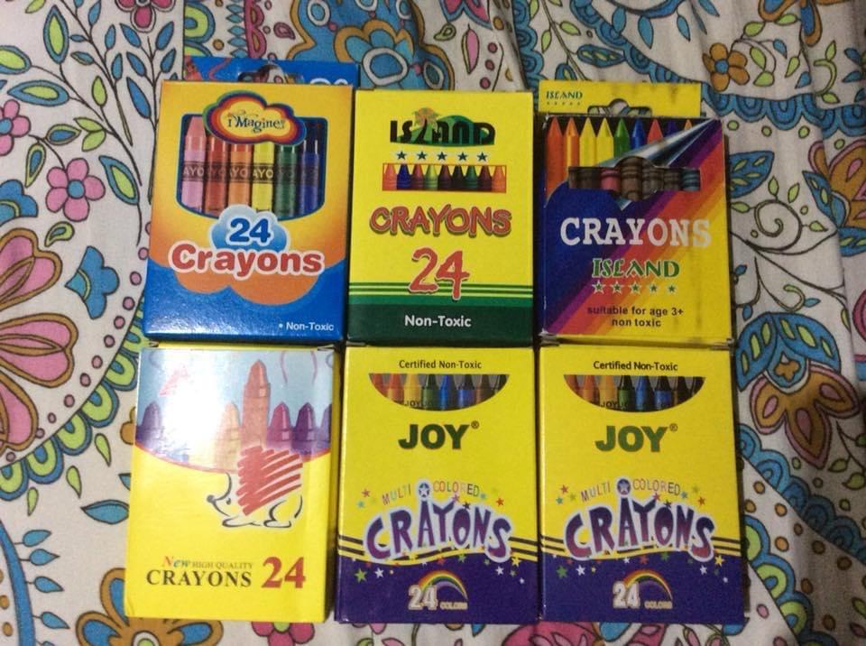 Huge Crayon Collection of 24s, Various Brands included, Hobbies & Toys