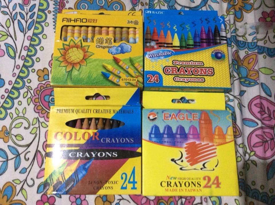 Huge Crayon Collection of 24s, Various Brands included, Hobbies & Toys