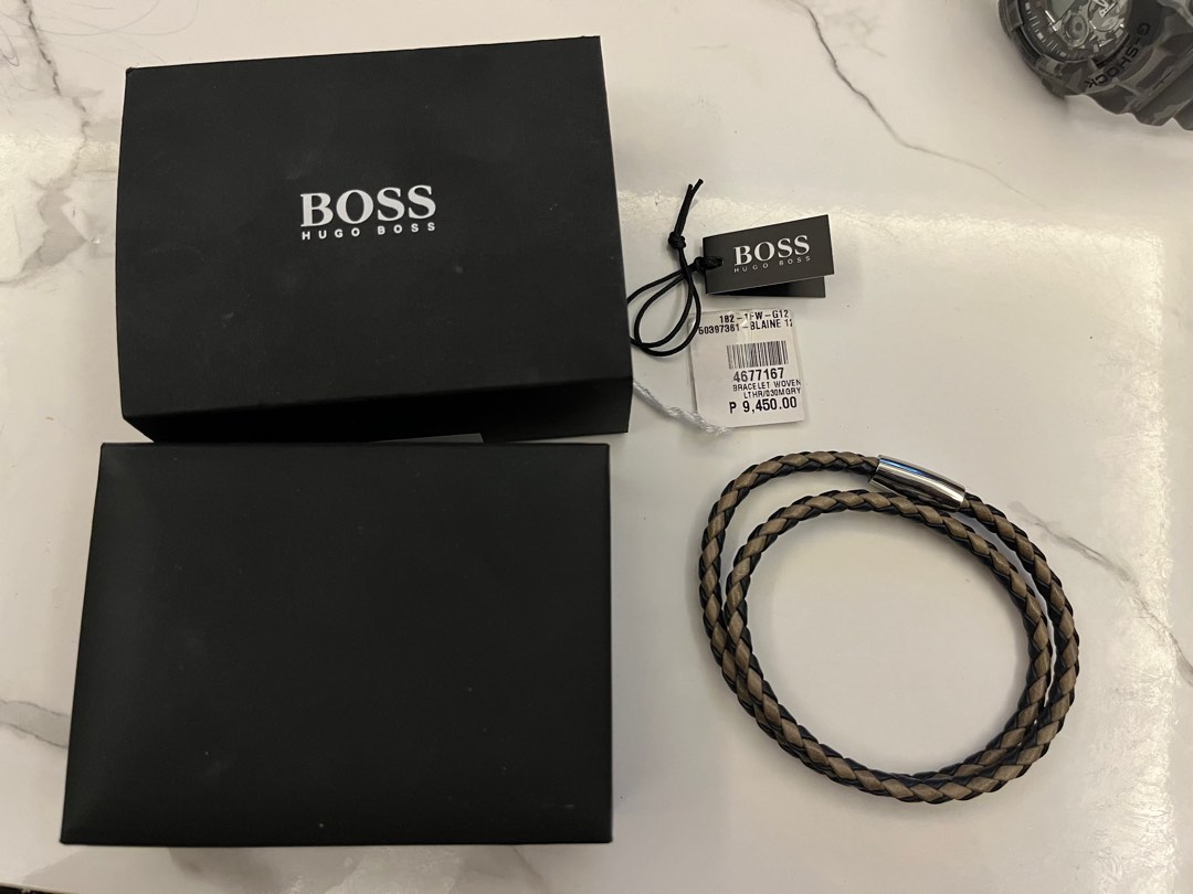 HUGO BOSS BRACELET, Luxury, Accessories on Carousell