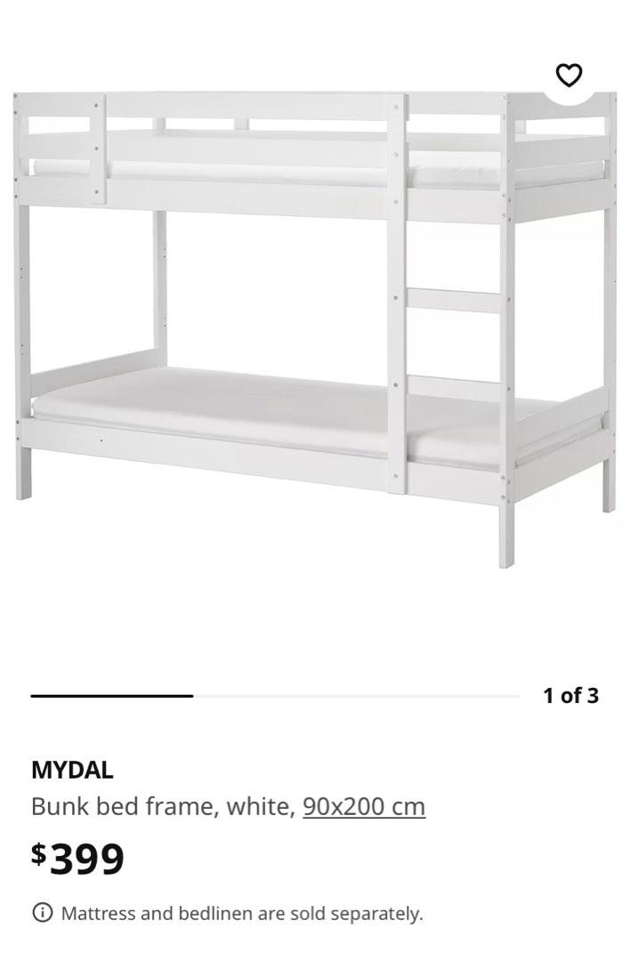 Ikea Bunk Bed with Mattresses, Babies & Kids, Baby Nursery & Kids