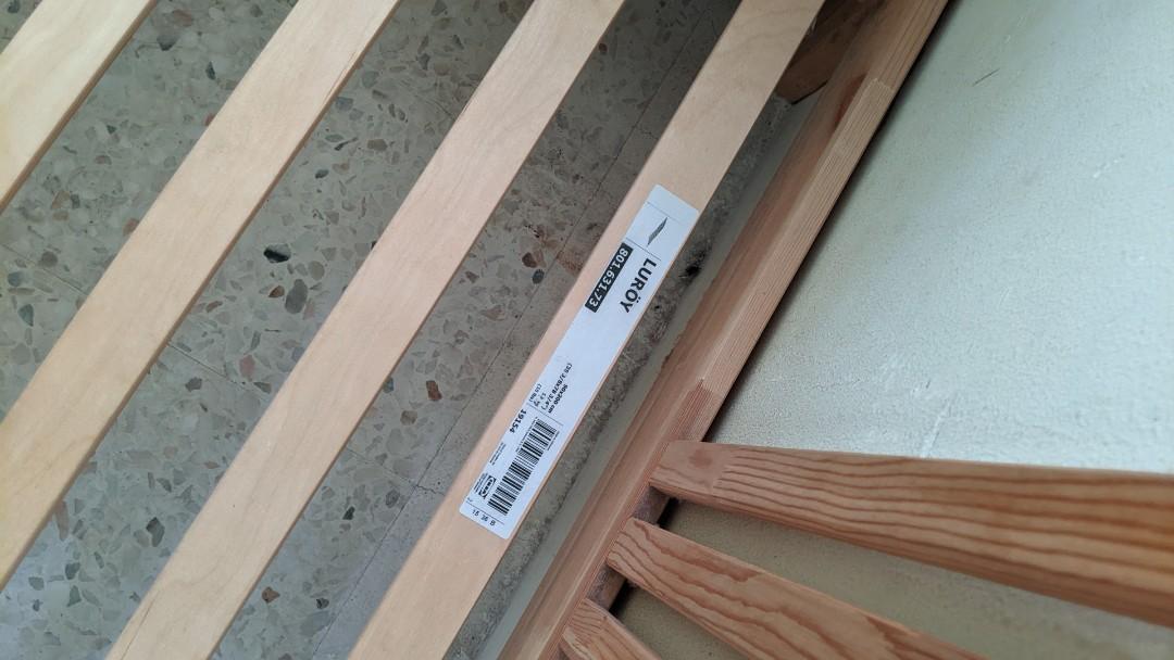 Ikea Fjellse single bed frame, Furniture & Home Living, Furniture, Bed