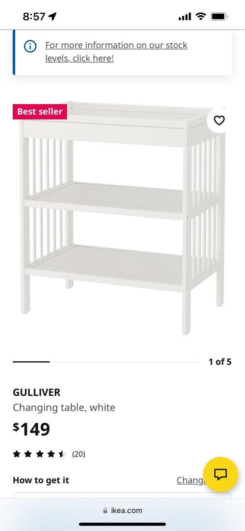 IKEA Gulliver change table, Babies & Kids, Baby Nursery & Kids