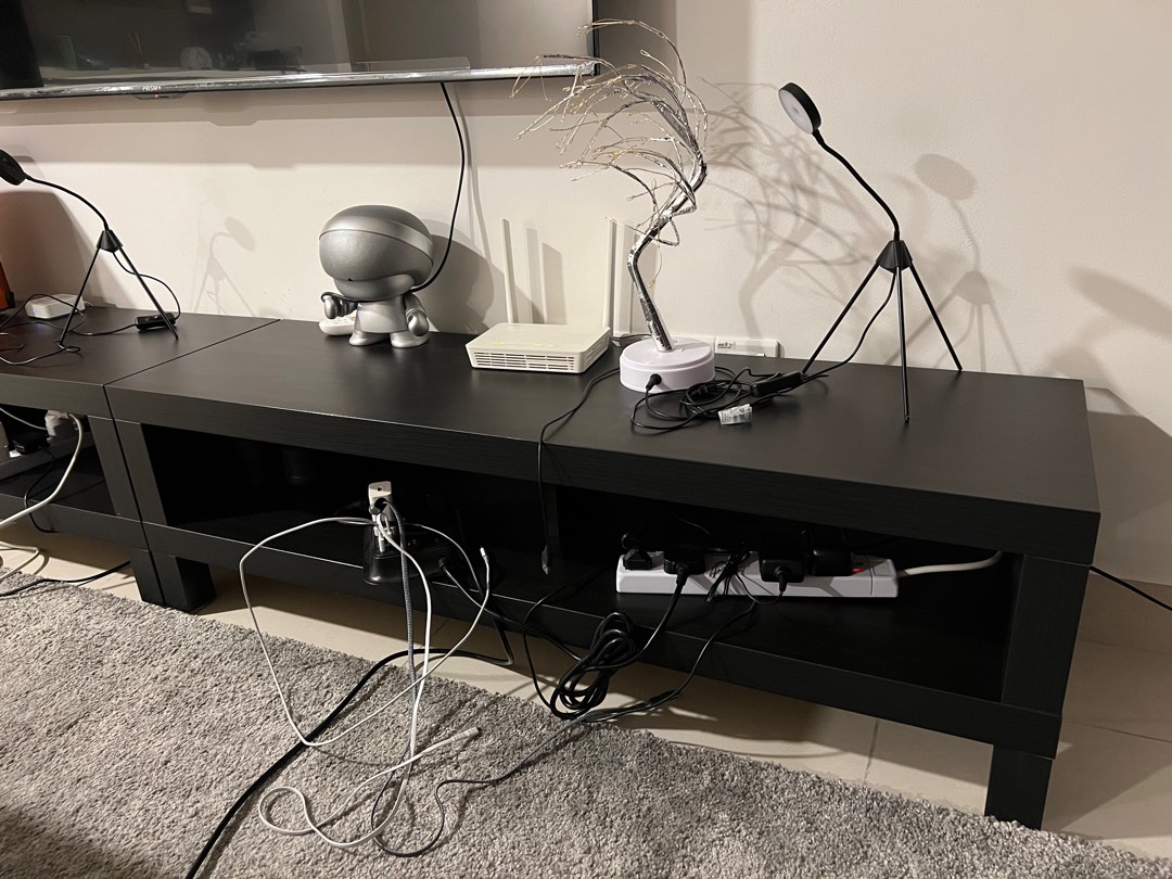 IKEA LACK TV bench ( 2 racks), Furniture & Home Living, Furniture