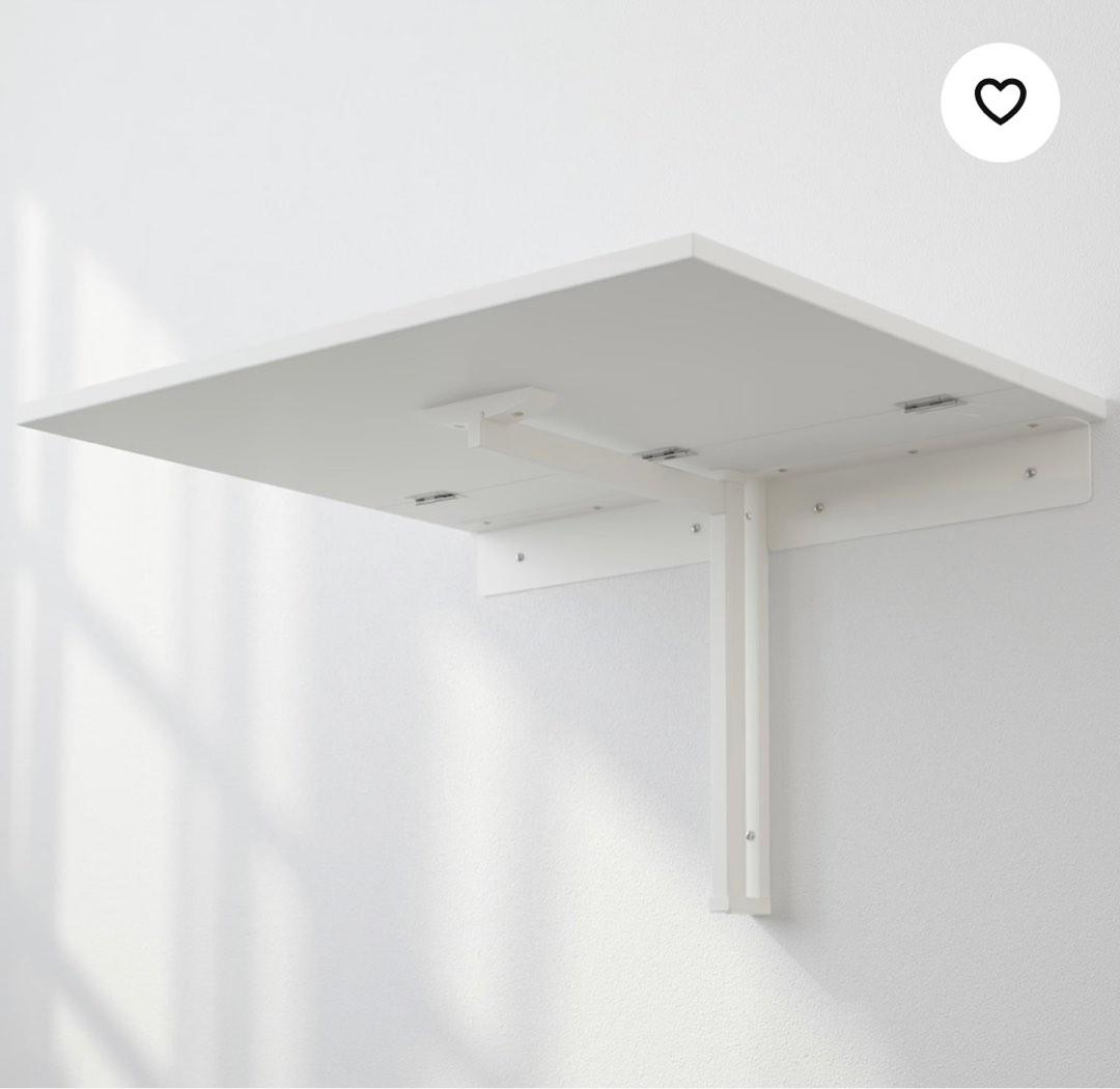 Ikea wall mounted table Norberg, Furniture & Home Living, Furniture
