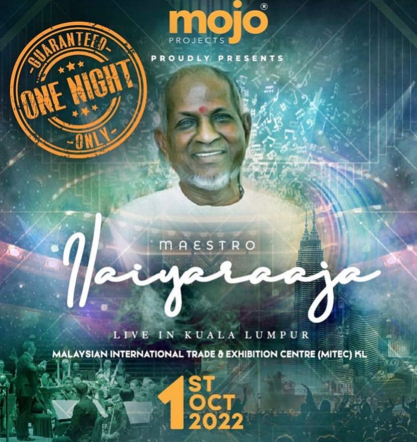 Ilayaraja Singapore Concert 2024 Tickets Pier Ulrica