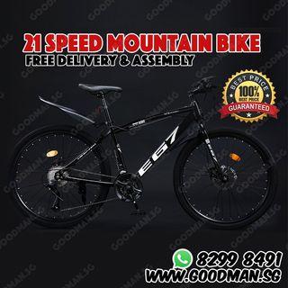 🔥INSTOCKS🔥 26 inch 21 Speeds (EG7) Mountain Bike MTB | bike / bicycle  | Mountain Bike / Mountain Bicycle / MTB ( EG7) [1-3 Days Delivery].☎️WhatsApp 82998491☎️💥 Goodmansg / Goodman / Good 💥