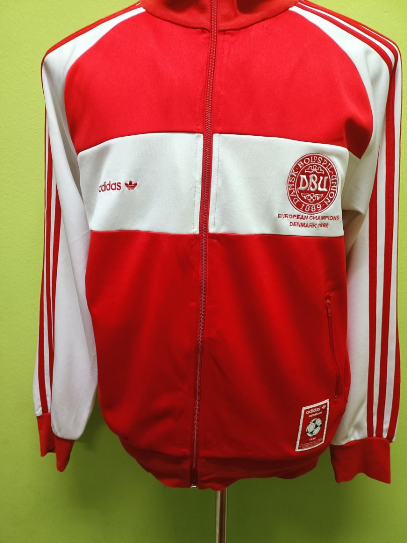 Jacket Denmark Euro 1992, Men's Activewear on Carousell