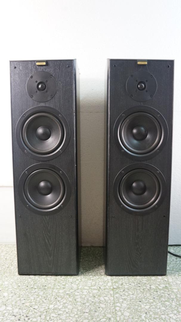 Jamo Cornet 75 3 Way Mini Tower Floorstanding Speakers Audio
