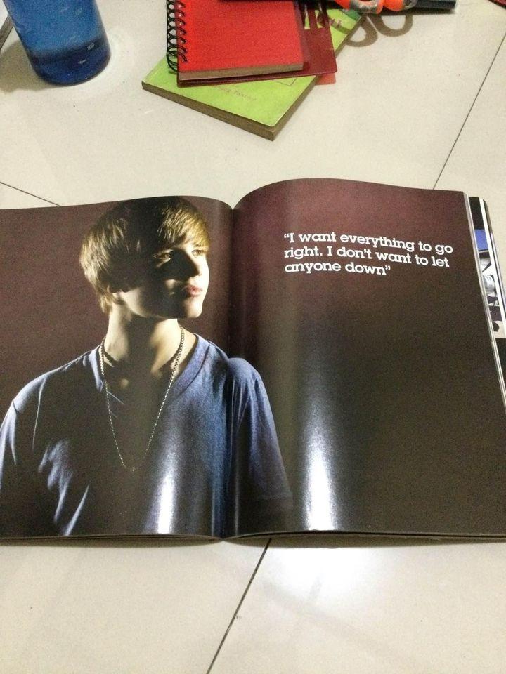 Justin Bieber Book (Category: Magazines) located in Quezon City. Submitted by Amihan19 (Listing ID 1187720757, Image 2). Description: .