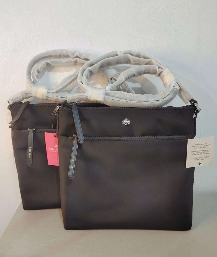KATE SPADE Jae Nylon Flat Crossbody., Luxury, Bags & Wallets on Carousell