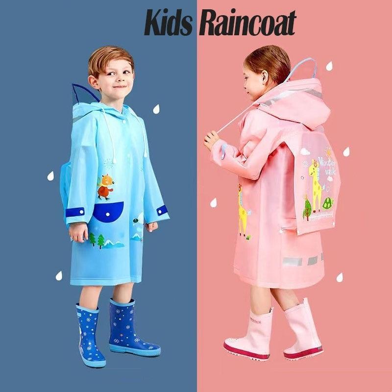 Girls rain coat top