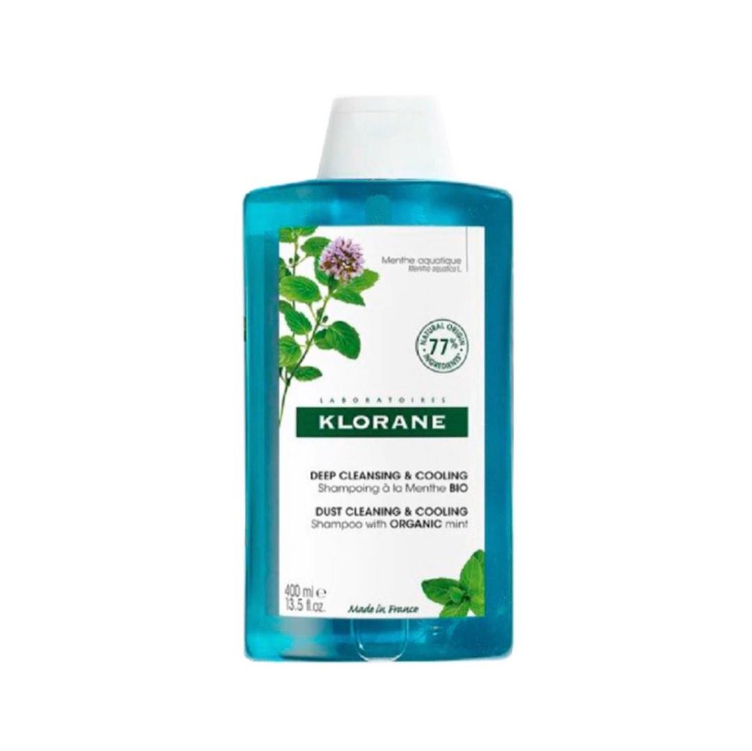 Klorane Anti Pollution Detox Shampoo with Aquatic Mint , pollution