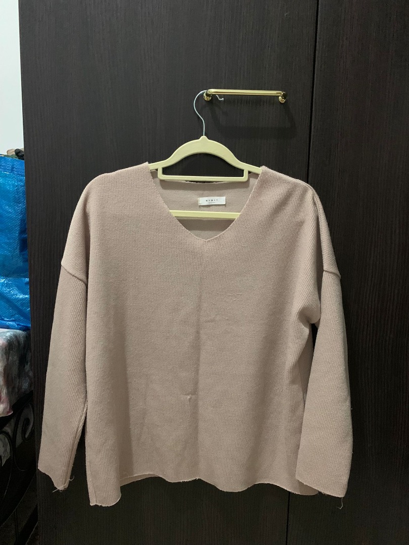 Nude Knit Top main image 1