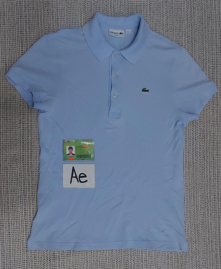 Sky blue lacoste polo shirt outlet