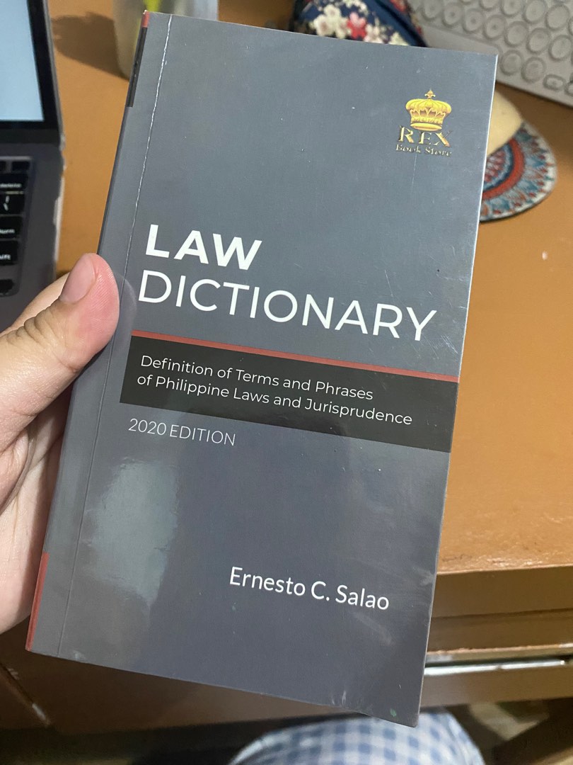 LAW DICTIONARY by Salao (2020 Edition), Hobbies & Toys, Books