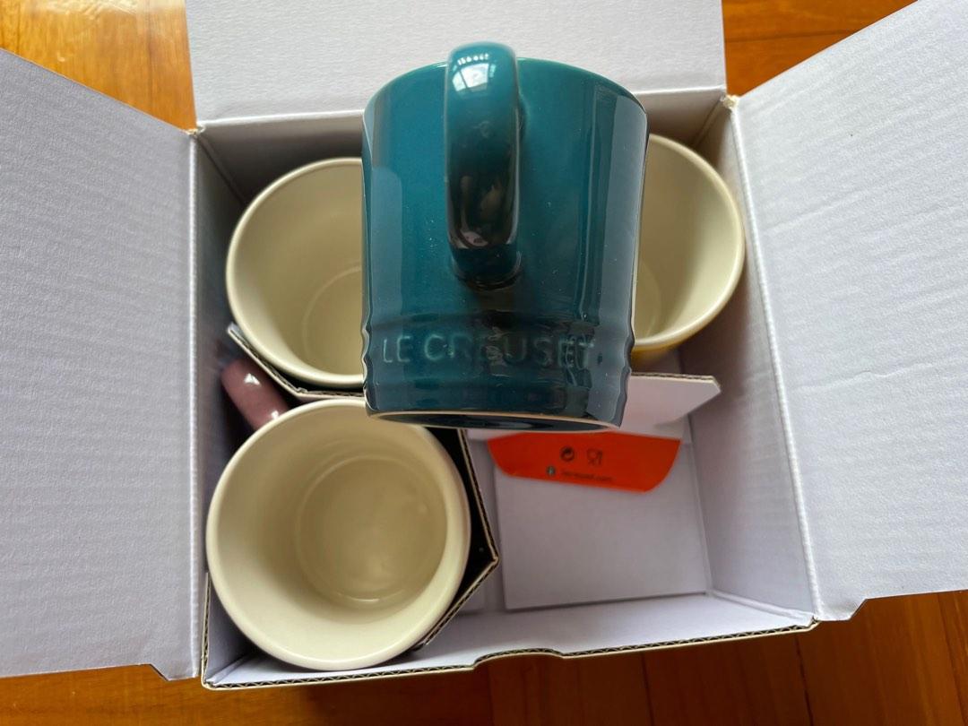 Le Creuset The Botanique Collection Set Of 4 Espresso Mugs