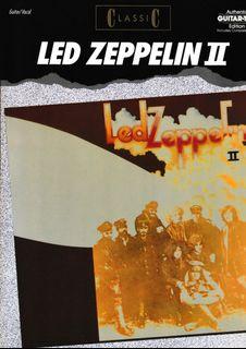 Led Zeppelin II guitar tablature songbook including complete solos. FREE SHIPPING.