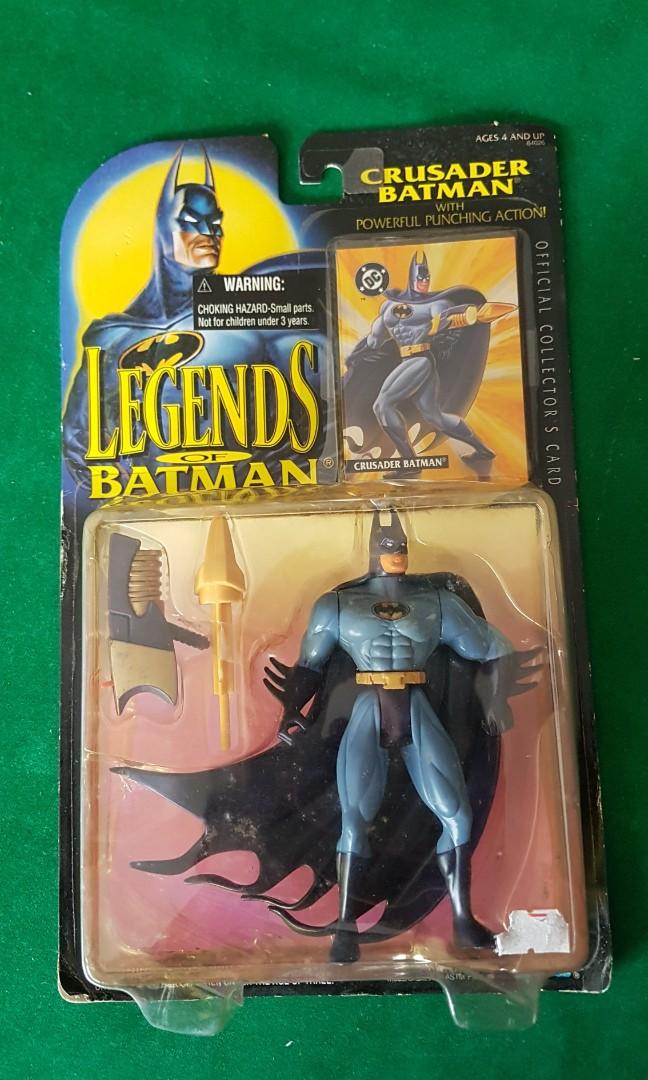 LEGENDS OF BATMAN CRUSADER BATMAN ACTION FIGURE 1994, Hobbies & Toys, Toys  & Games on Carousell