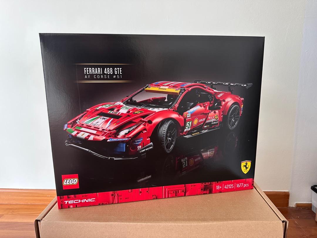 LEGO 42125 Technic Ferrari 488 GTE AF Corse #51, Hobbies & Toys, Toys ...