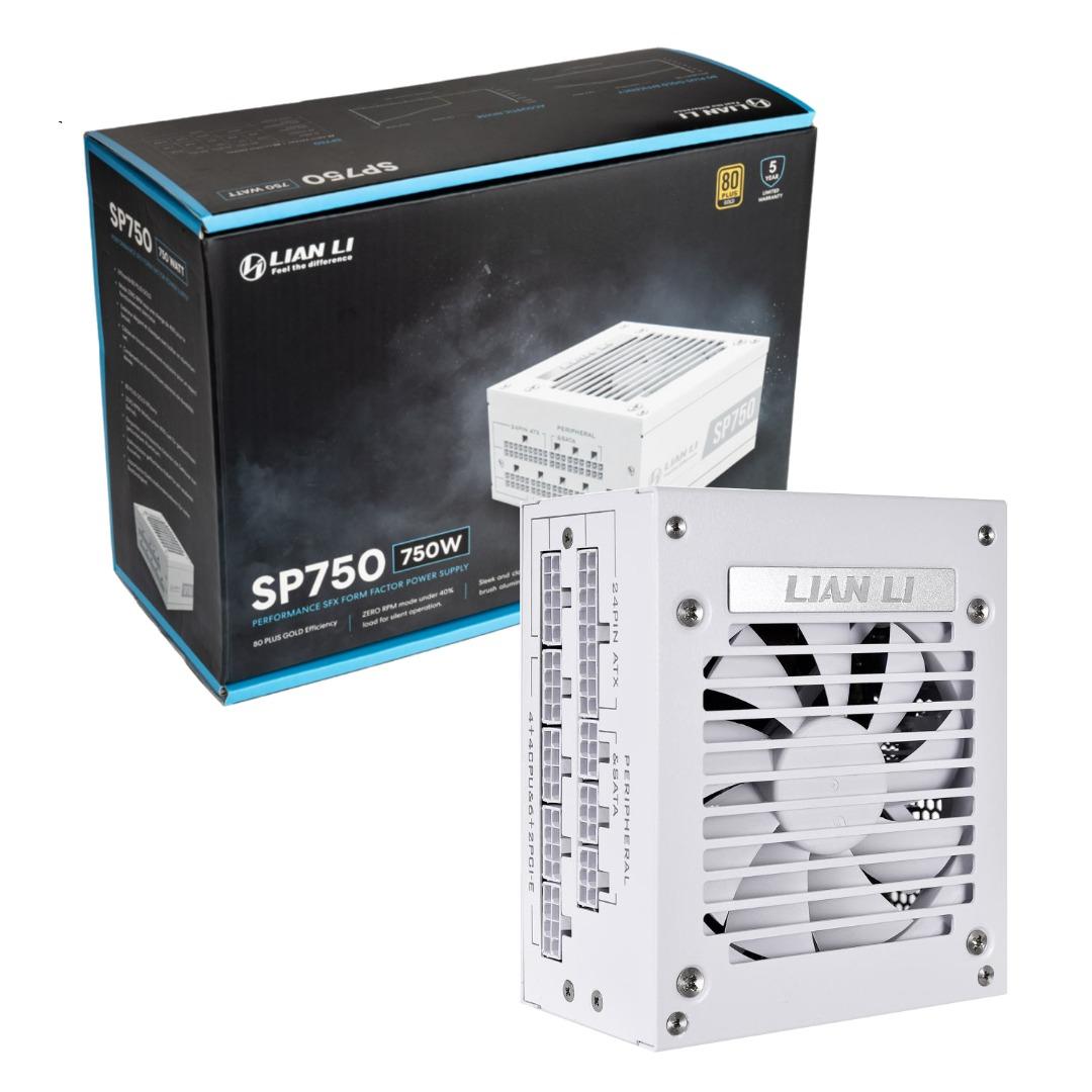 Lian Li SP750 750W 電源ユニット LIANLI SFX電源 SP750 GOLD ホワイト