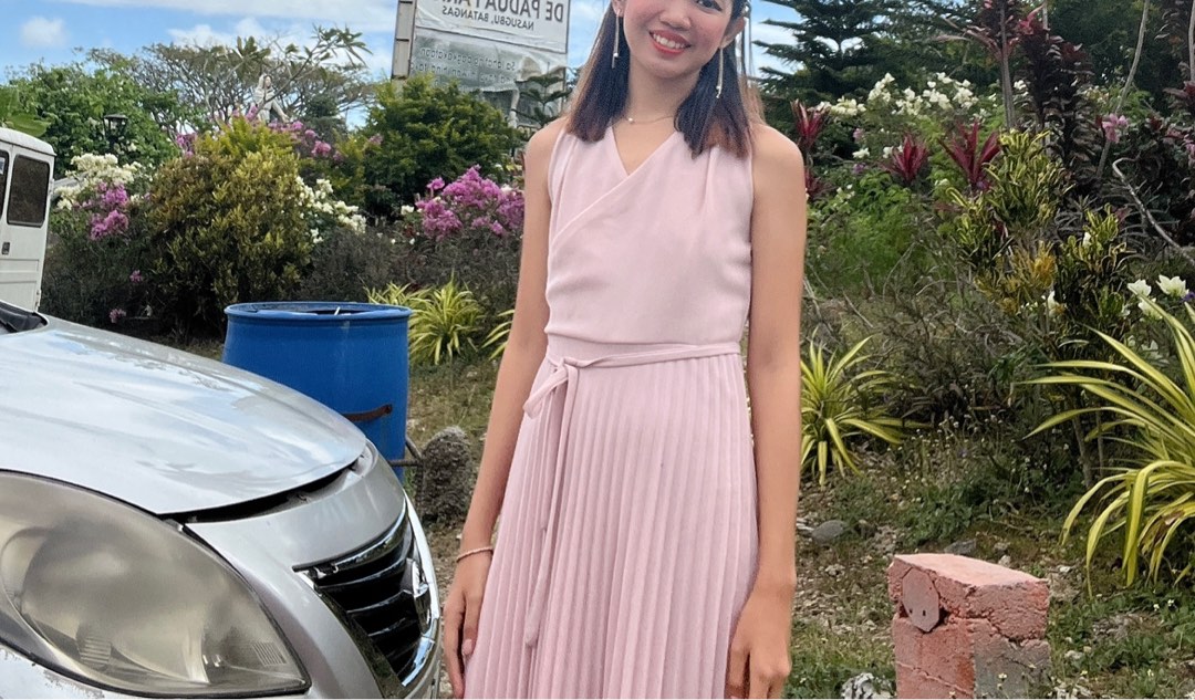 Light Pink Dress, Women's Fashion, Dresses & Sets, Dresses on Carousell