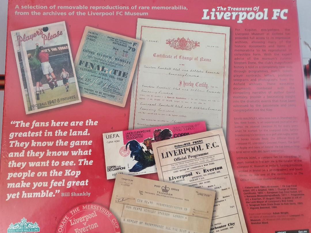 Rare liverpool cheap fc memorabilia