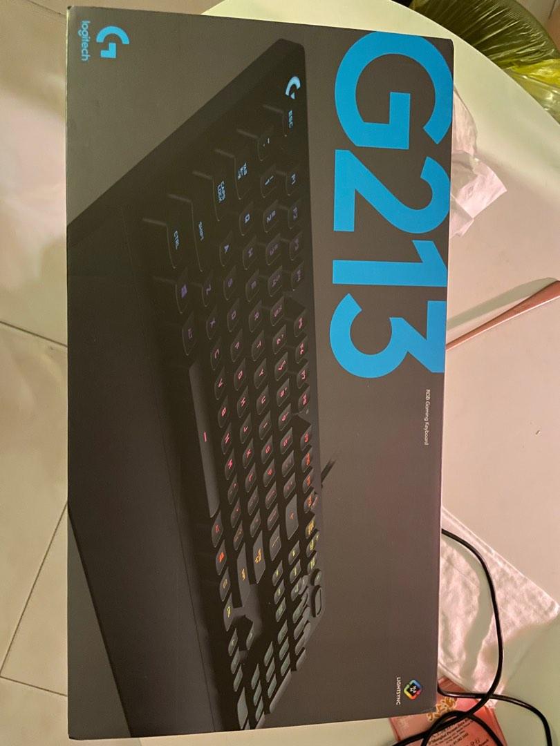 Logitech G213 Gaming Keyboard RGB, Computers & Tech, Parts ...