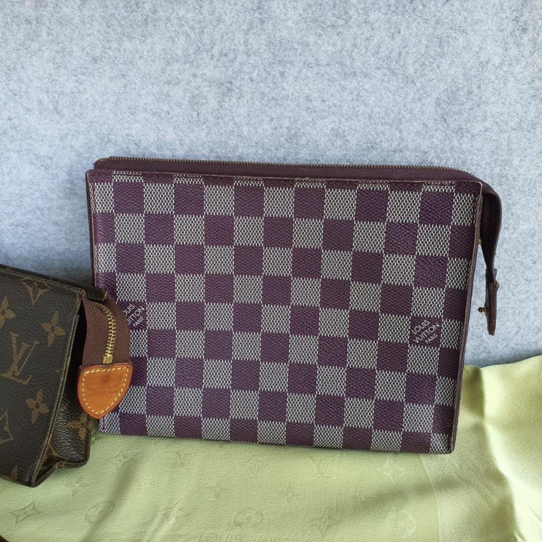 LV monograme eclipse clutch, Luxury, Bags & Wallets on Carousell