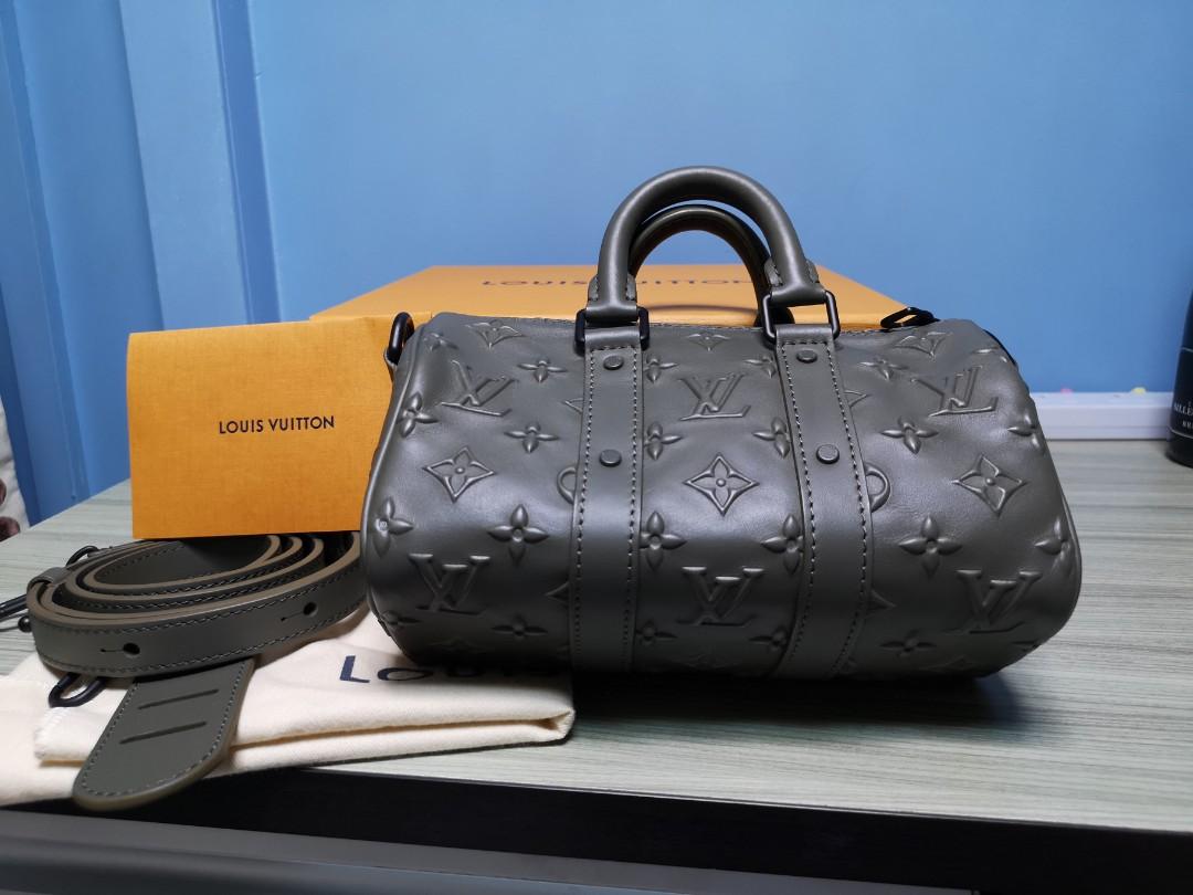 Louis Vuitton Shoulder Bag Men M57961 Keepall XS Leather 2WAY W/Storage Bag