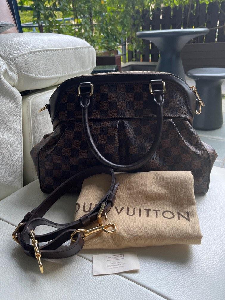 Damier Ebene Trevi PM Satchel Preloved, Excellent Condition S$1200