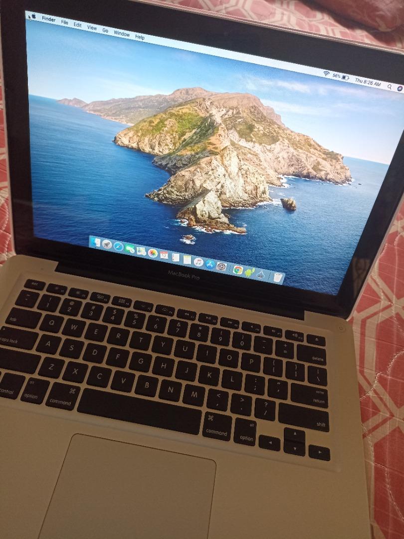 Macbook Pro (Category: Laptops & Notebooks) located in Quezon City. Submitted by acemercado22 (Listing ID 1187799409, Image 2). Description: Macbook Pro Complete with magsafe charger Clear Case and Microsoft Office License Mint Condition 10/10 Mac Os Catalina 8GB RAM 500 GB Storage .