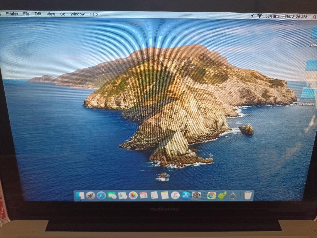 Macbook Pro (Category: Laptops & Notebooks) located in Quezon City. Submitted by acemercado22 (Listing ID 1187799409, Image 1). Description: Macbook Pro Complete with magsafe charger Clear Case and Microsoft Office License Mint Condition 10/10 Mac Os Catalina 8GB RAM 500 GB Storage .