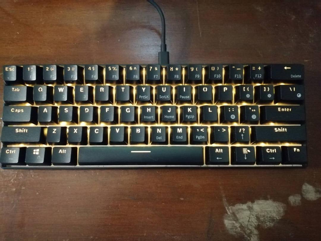 Maibenben Bluetooth/Wired Tournament Edition Mechanical Keyboard ...