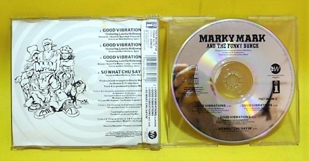 MARKY MARK & THE FUNKY BUNCH - "Good Vibrations" CD Single (1991
