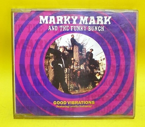 MARKY MARK & THE FUNKY BUNCH - "Good Vibrations" CD Single (1991