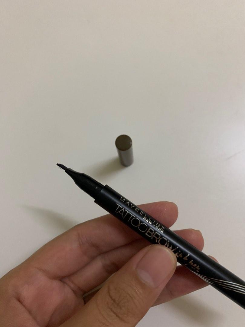 maybelline tattoo brow ink pen, Beauty & Personal Care, Face, Makeup on