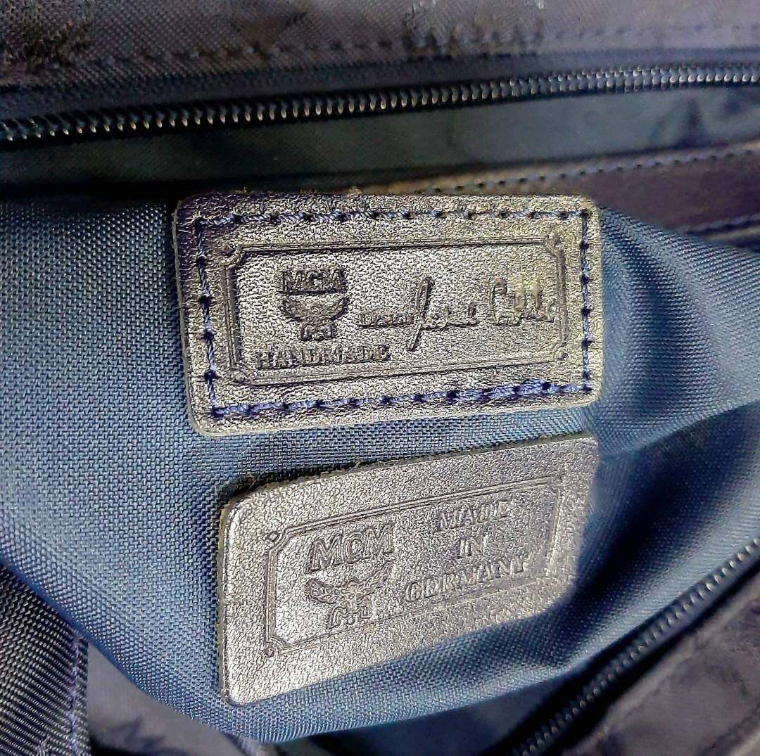 MCM Large Shoppers Bag (Category: Luxury Bags & Wallets) located in Taguig. Submitted by esa.agustin (Listing ID 1187683003, Image 3). Description: Original MCM blue nylon extra large shoppers bag. With cardcard, pouch and dust bag. Made in Germany..