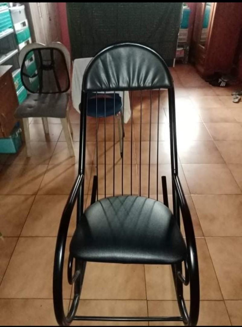 Metal Rocking Chair Furniture Home Living Furniture Chairs on