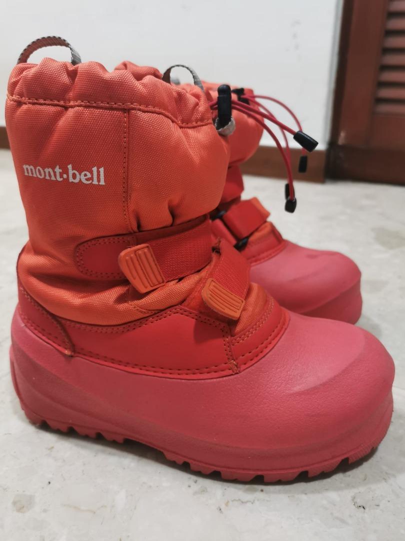 Red snow top boots for toddlers